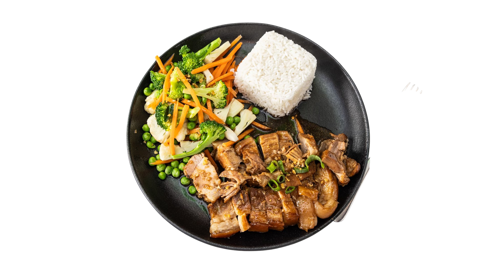 Thai meals transparent sample
